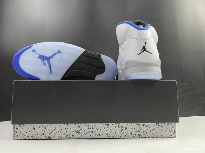 Rep White Stealth Air DD0587-140 (2021) Retro 5 Jordan 0813